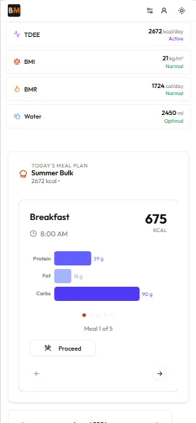 BasedMeal mobile app